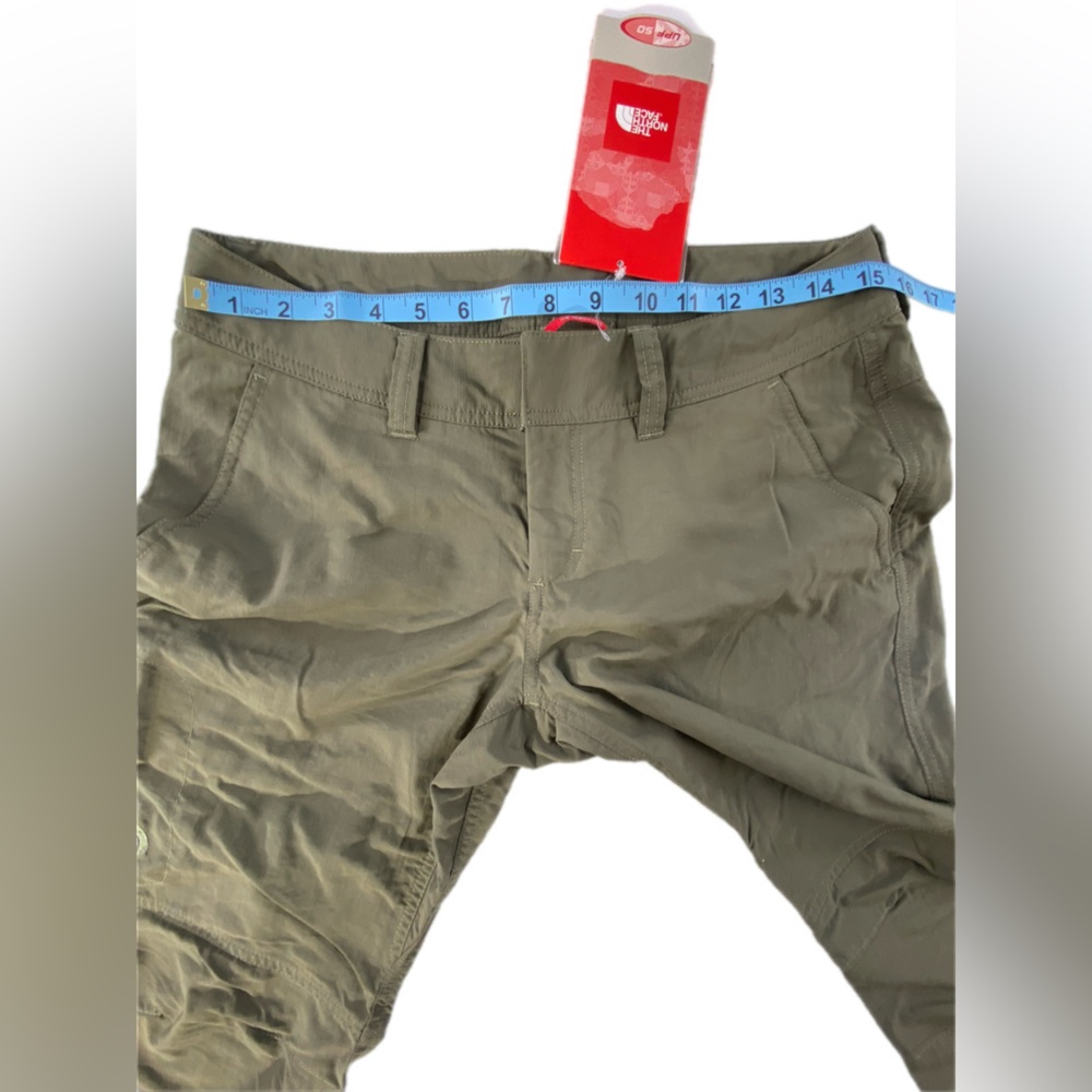 The North Face Womens Horizon Descent Capri Green Size 6 NWT - Picture 5 of 11